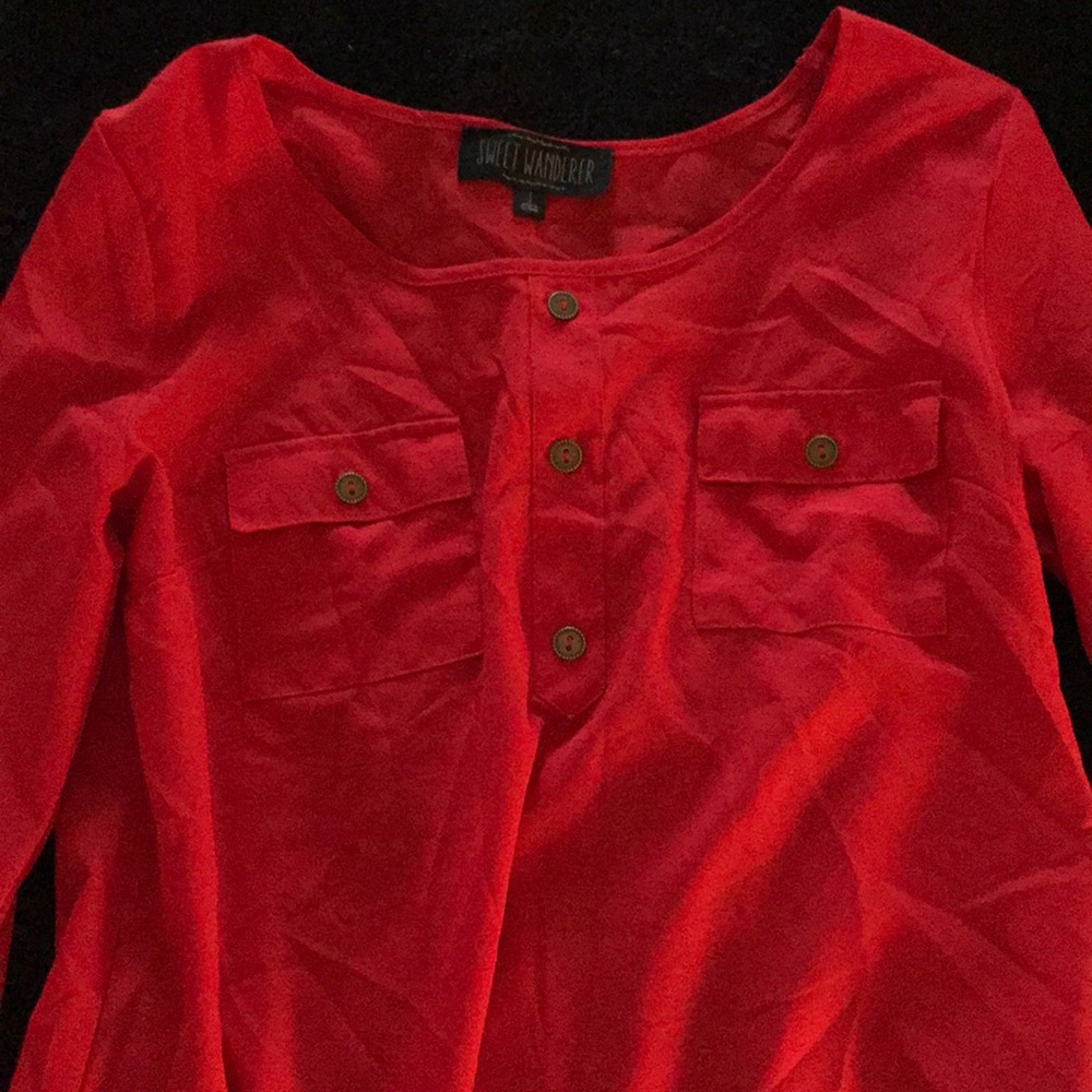 Red Blouse